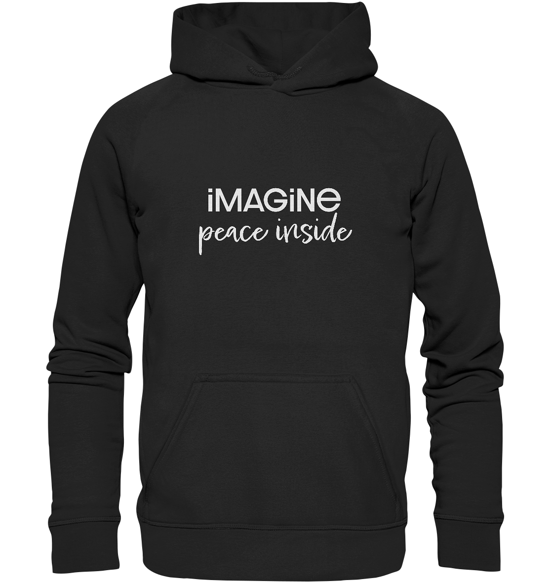 imagine peace inside - Basic Unisex Hoodie