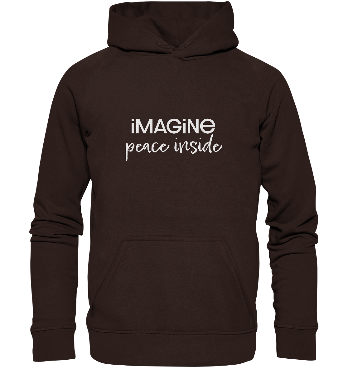 imagine peace inside - Basic Unisex Hoodie