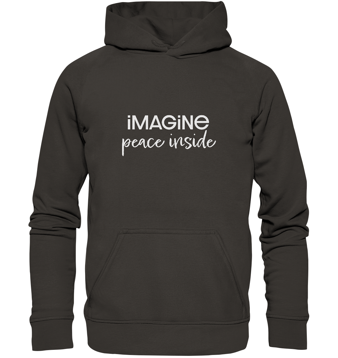 imagine peace inside - Basic Unisex Hoodie