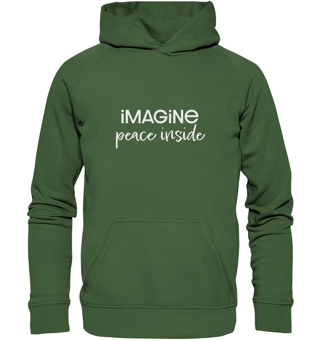 imagine peace inside - Basic Unisex Hoodie