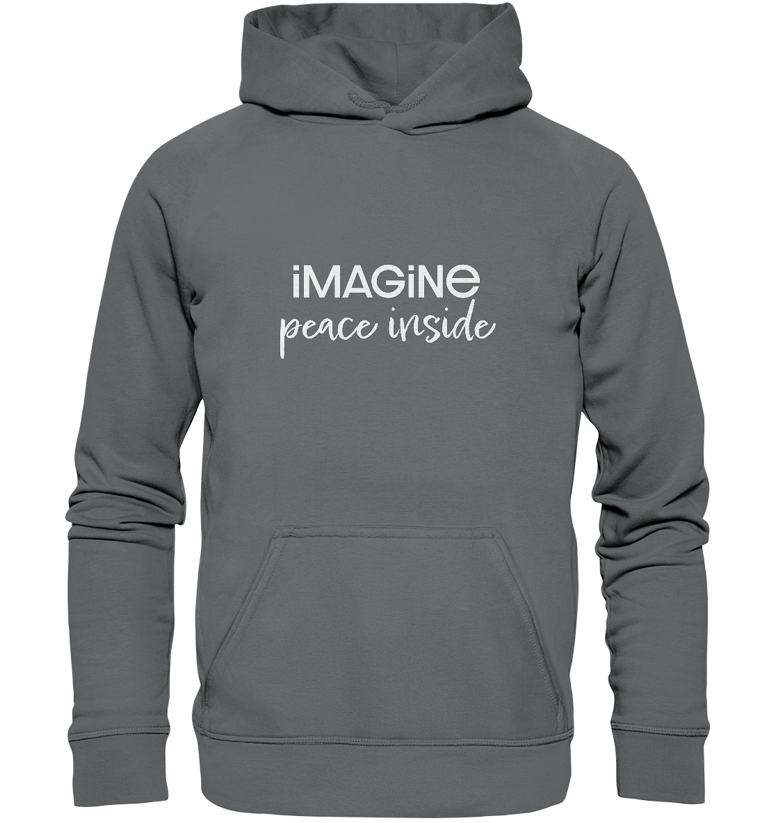 imagine peace inside - Basic Unisex Hoodie