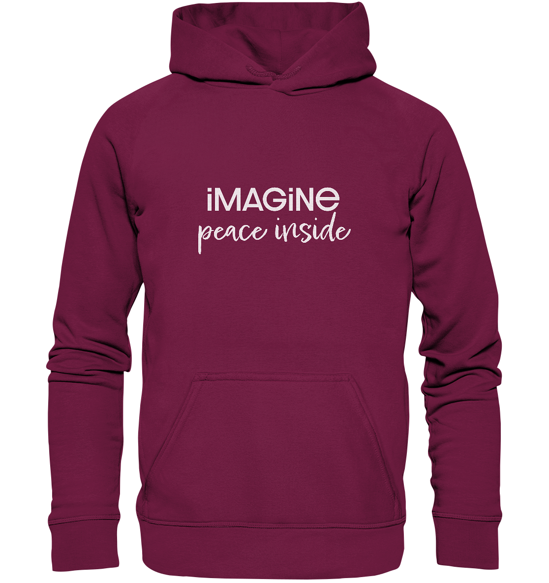 imagine peace inside - Basic Unisex Hoodie