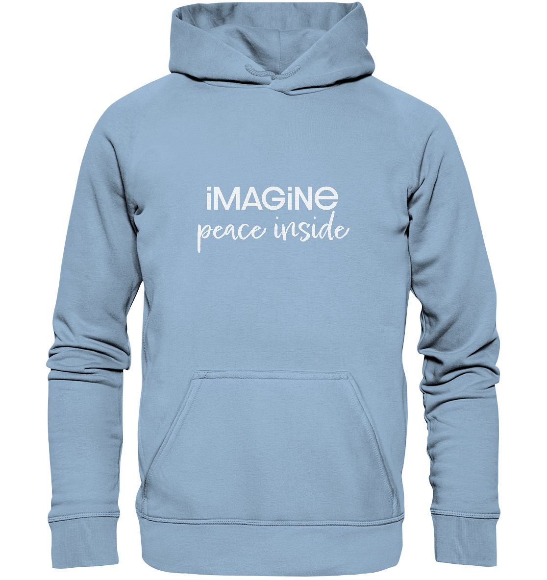 imagine peace inside - Basic Unisex Hoodie