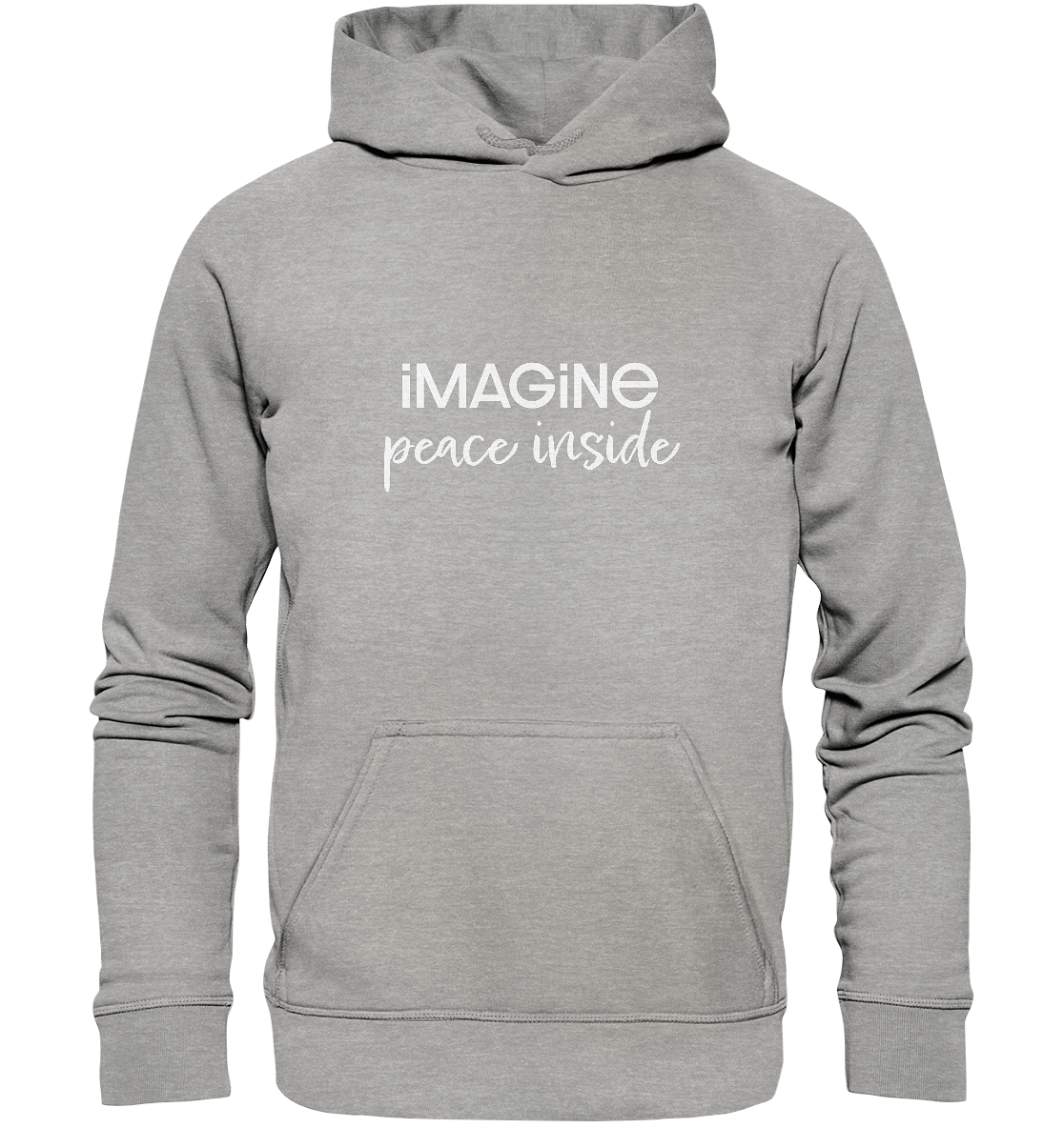 imagine peace inside - Basic Unisex Hoodie