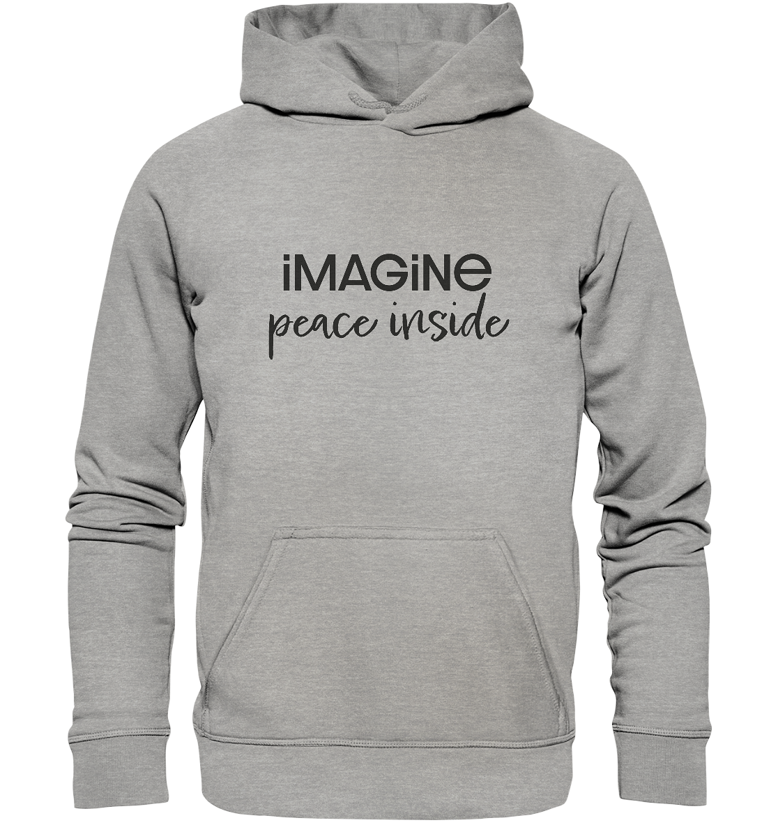 imagine peace inside - Basic Unisex Hoodie