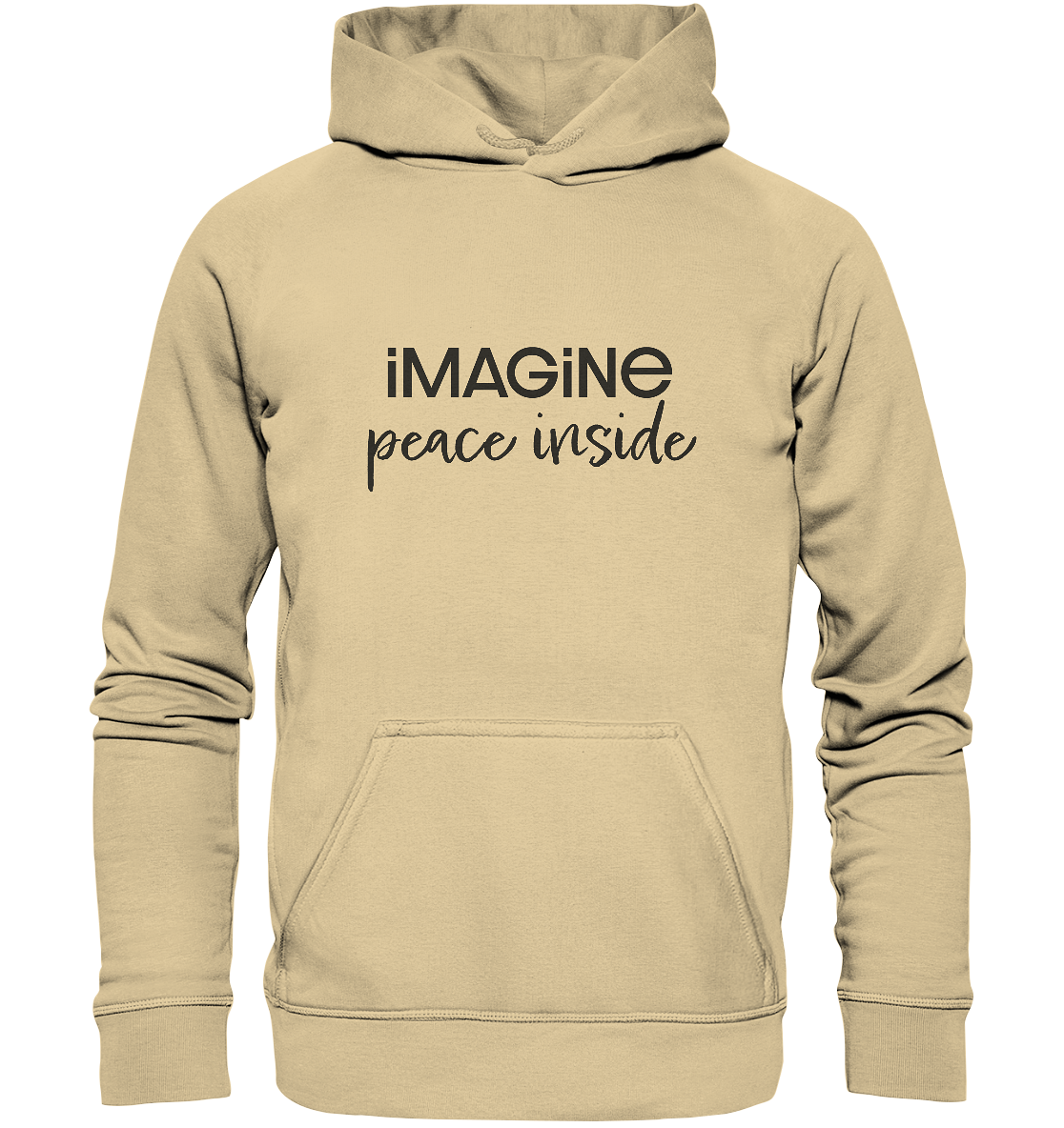 imagine peace inside - Basic Unisex Hoodie