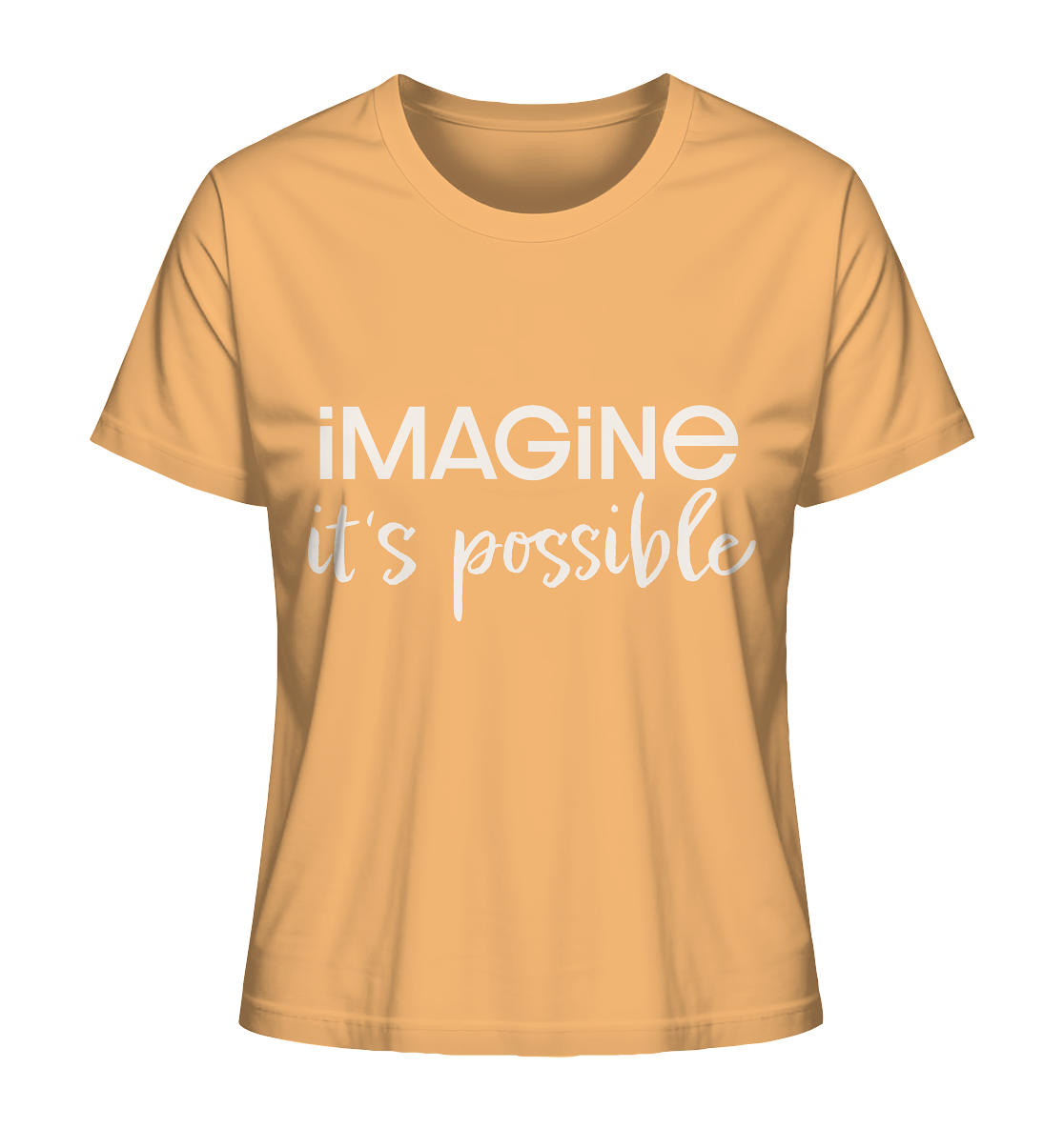 imagine it's possible - Ladies Organic Shirt