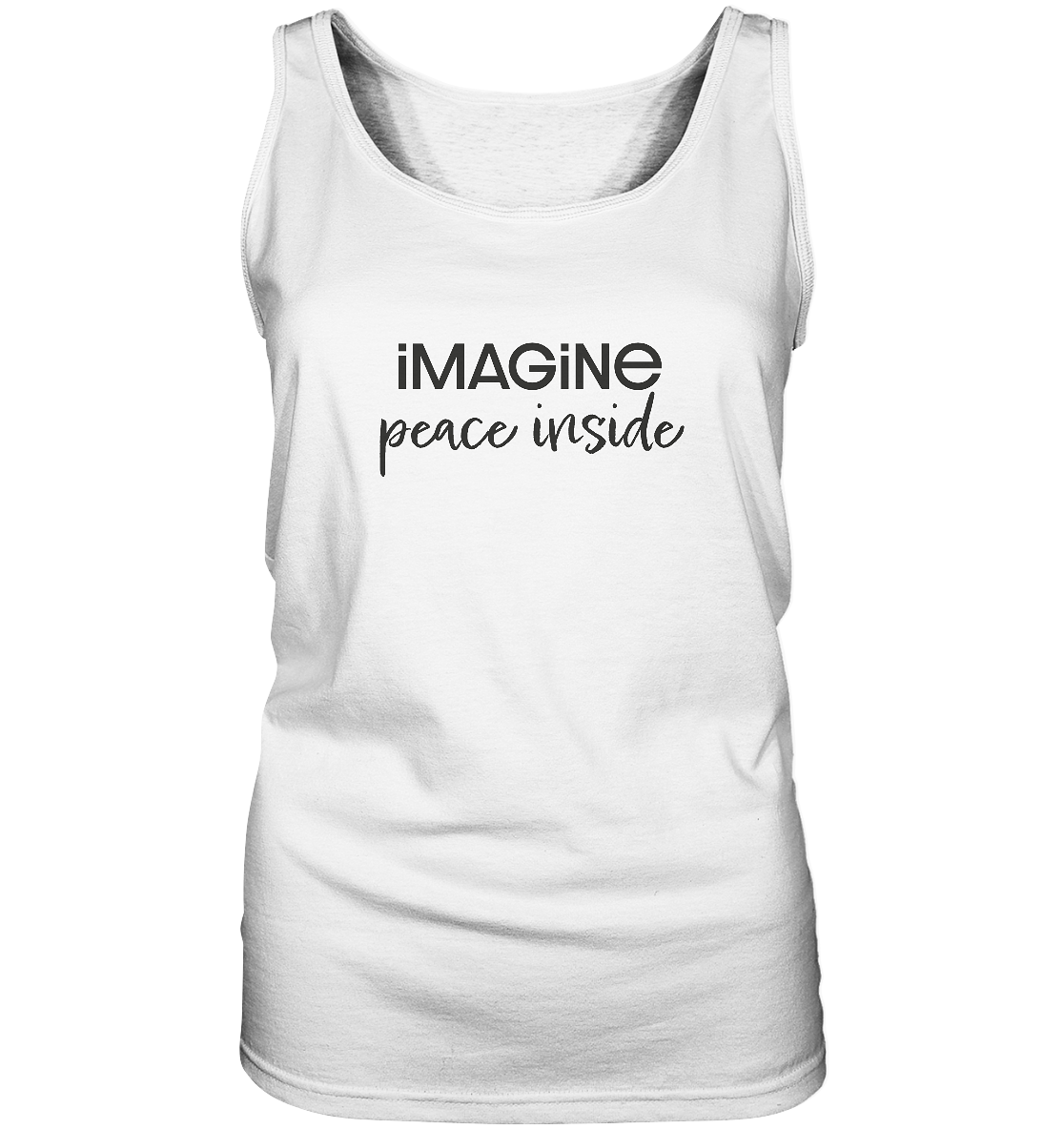imagine peace inside - Ladies Tank-Top
