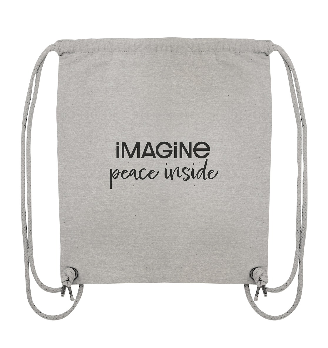 imagine peace inside - Organic Gym-Bag