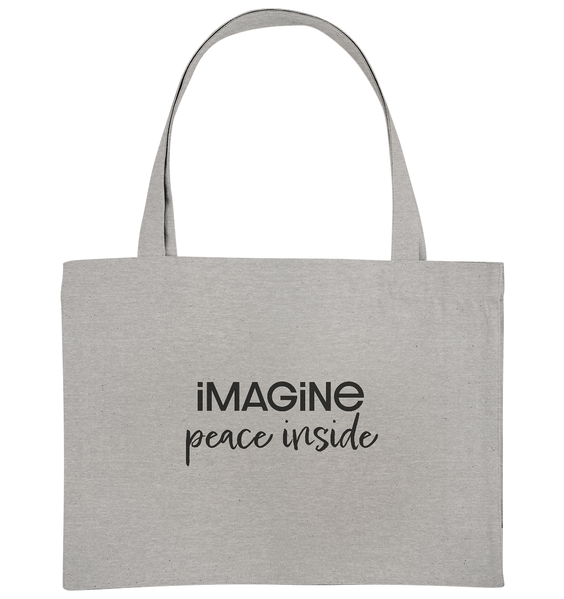 imagine peace inside - Organic Shopping-Bag