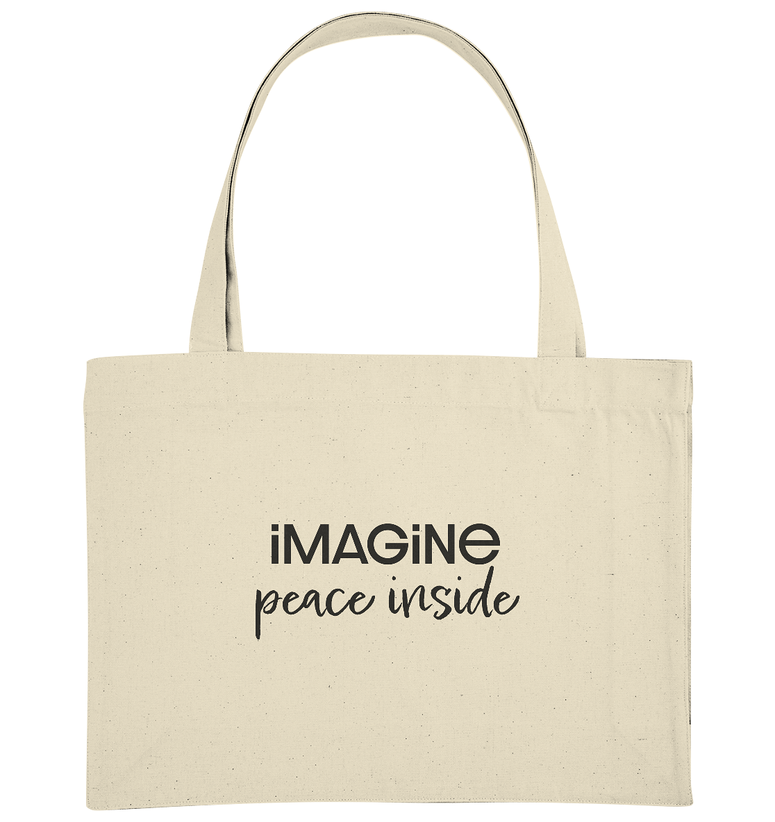 imagine peace inside - Organic Shopping-Bag