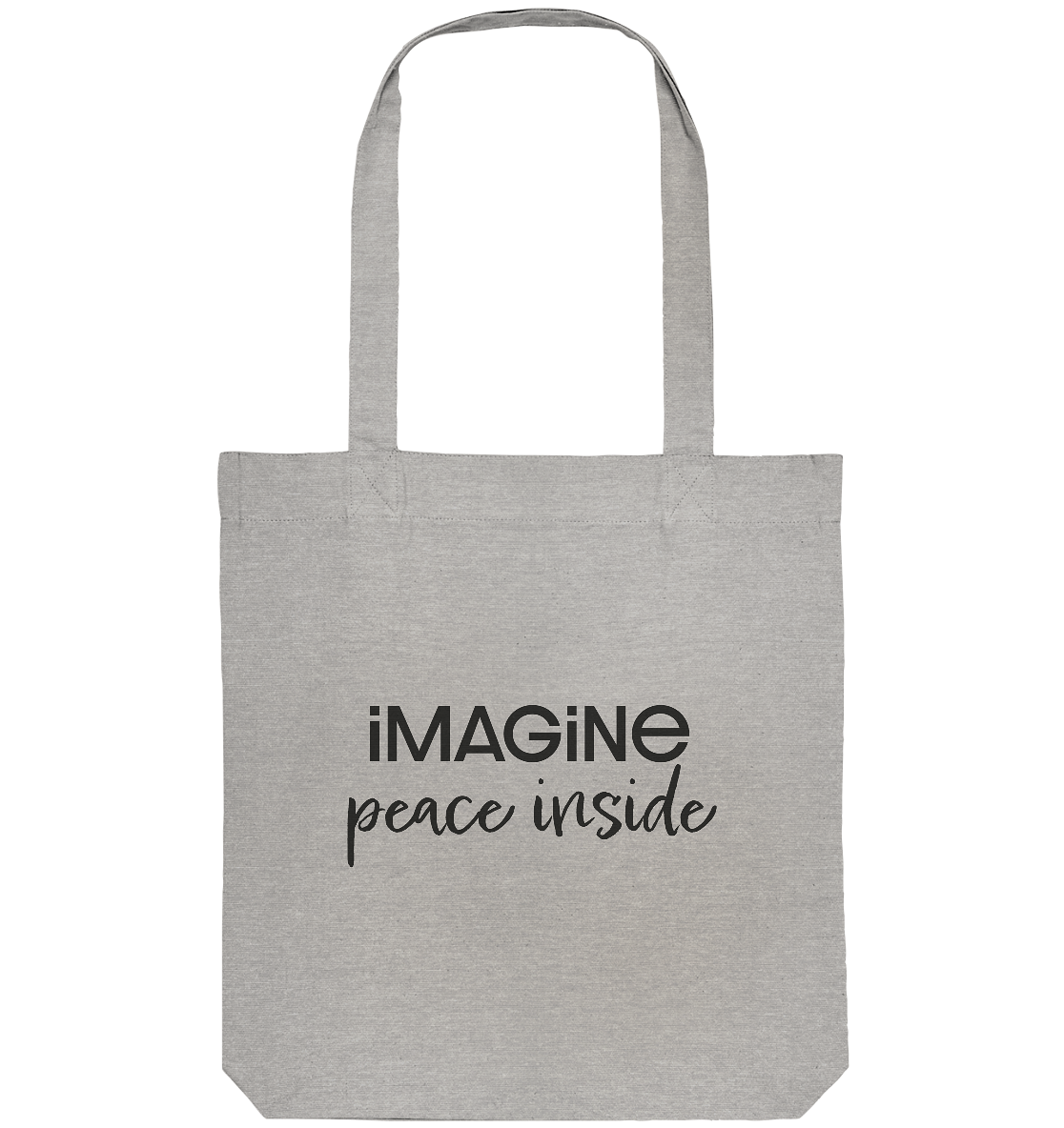 imagine peace inside - Organic Tote-Bag