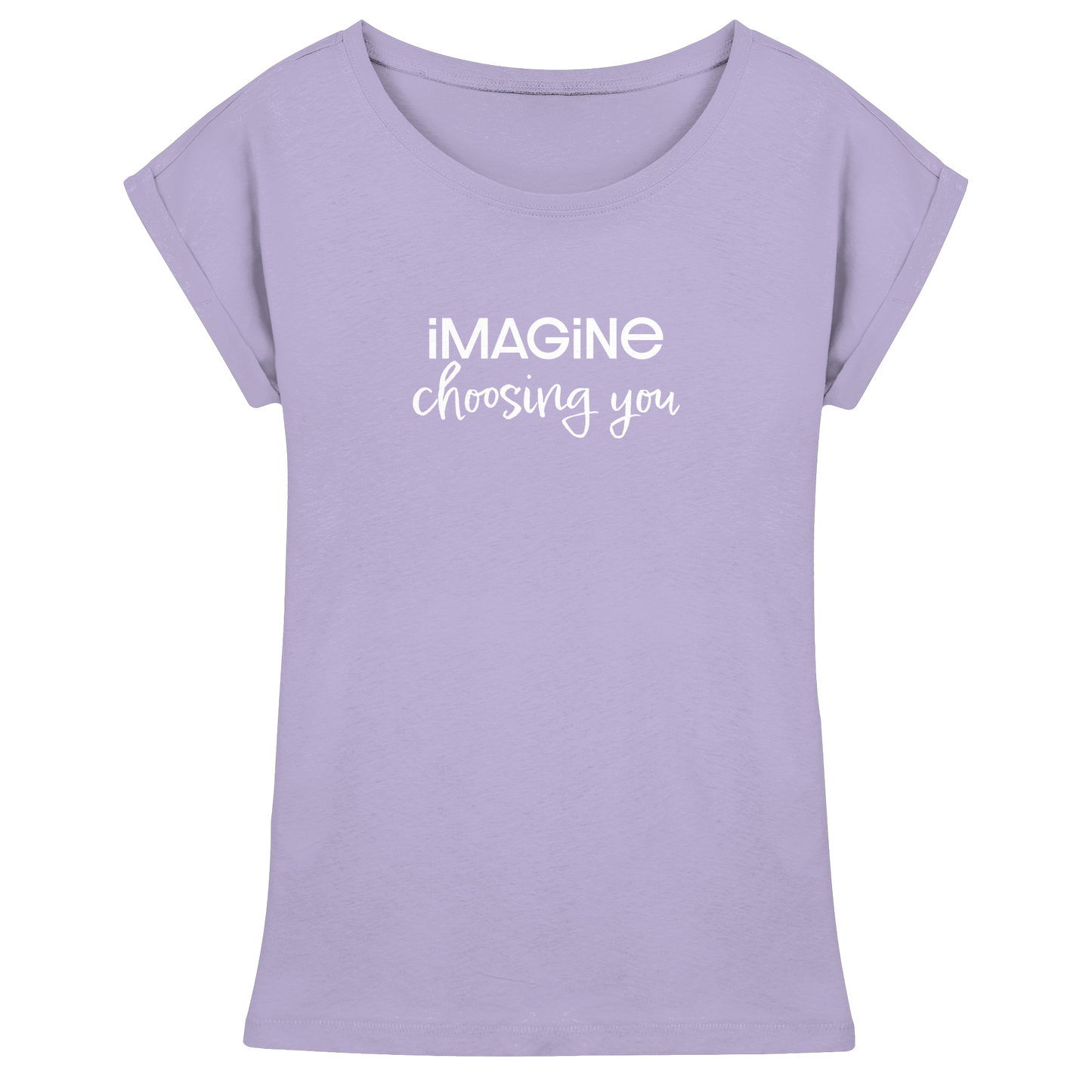 imagine choosing you - Womens Extended Shoulder T-Shirt