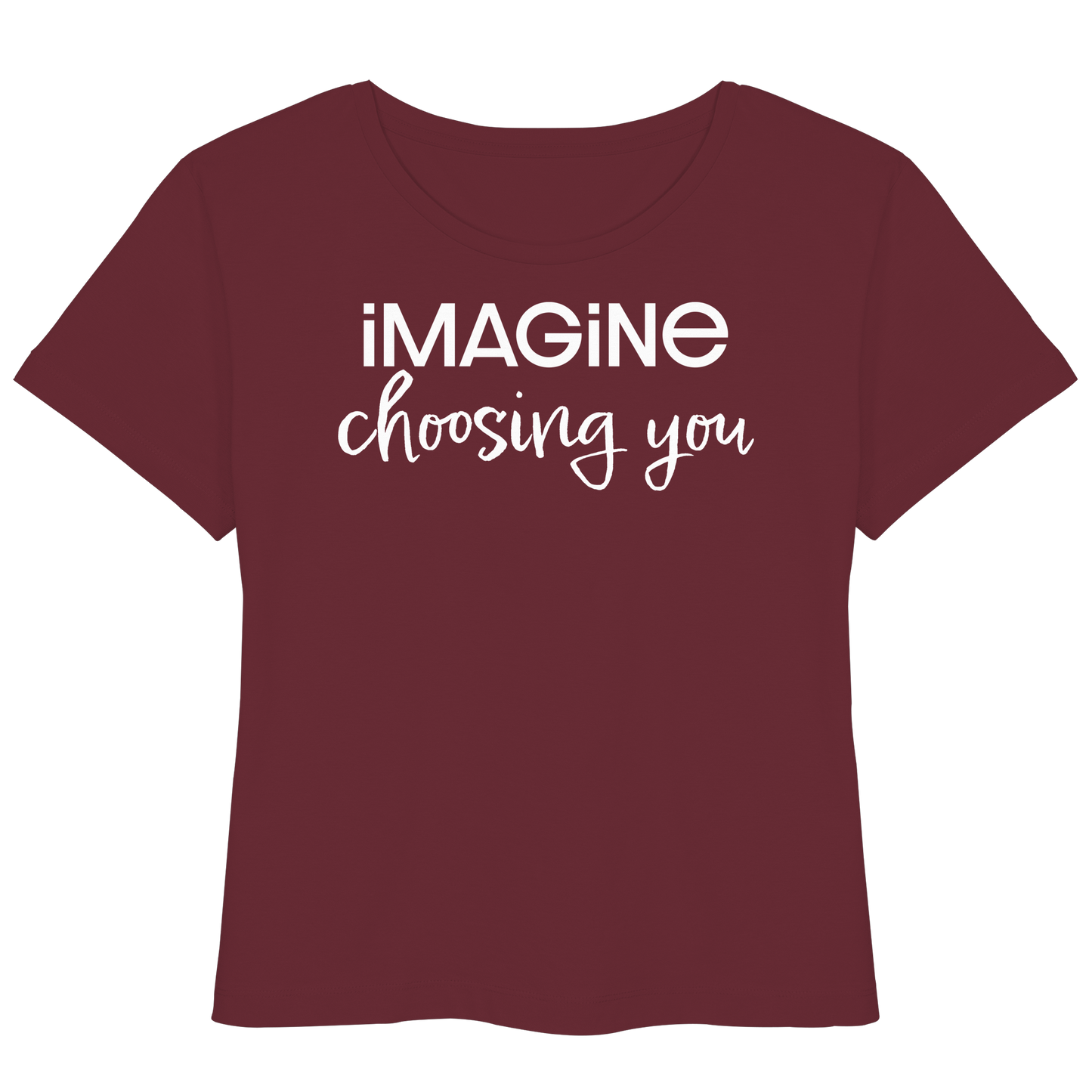imagine choosing you - Womens Organic Lightweight T-Shirt