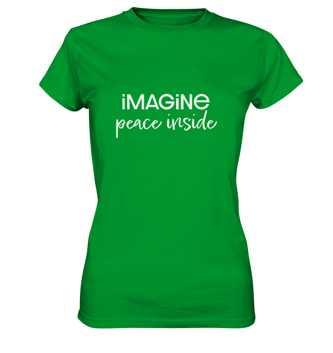 imagine peace inside - Womens Premium Classic T-Shirt