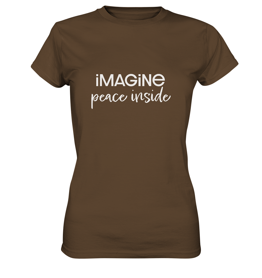 imagine peace inside - Womens Premium Classic T-Shirt