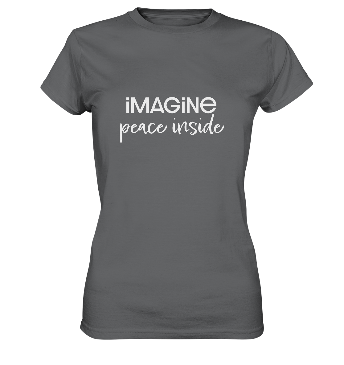 imagine peace inside - Womens Premium Classic T-Shirt