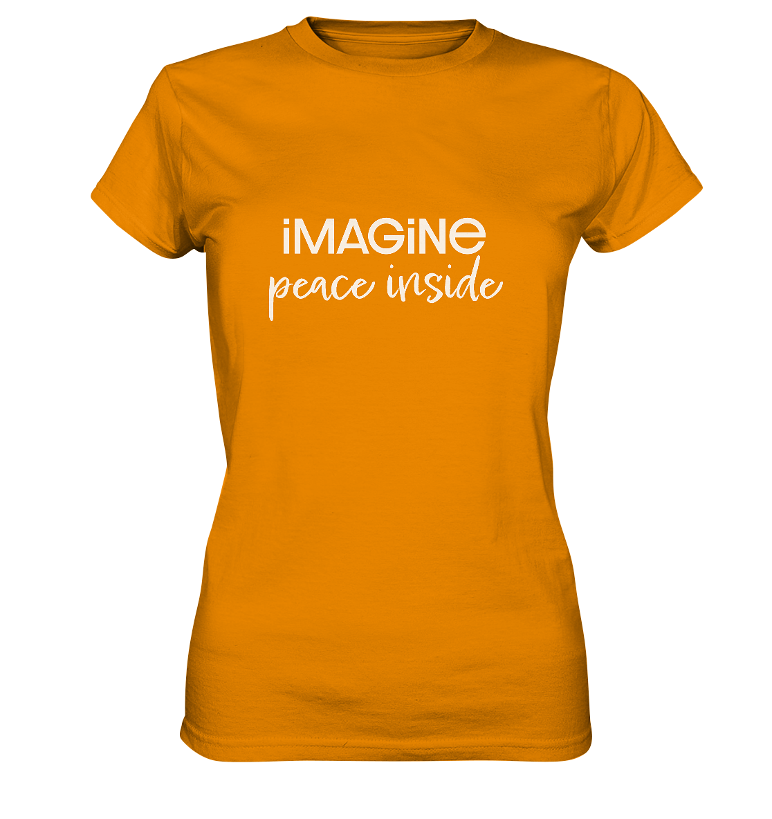 imagine peace inside - Womens Premium Classic T-Shirt