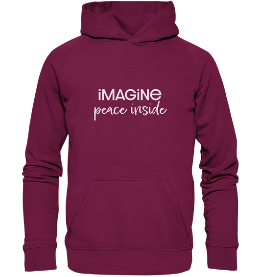 imagine peace inside - Basic Unisex Hoodie