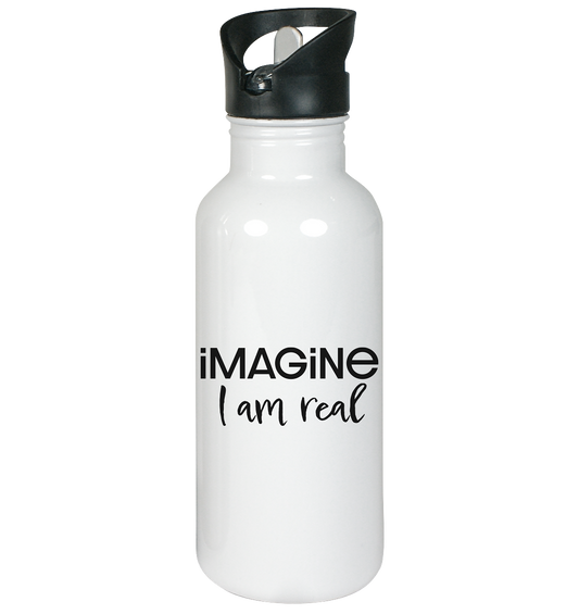 imagine I am real - Edelstahl-Trinkflasche