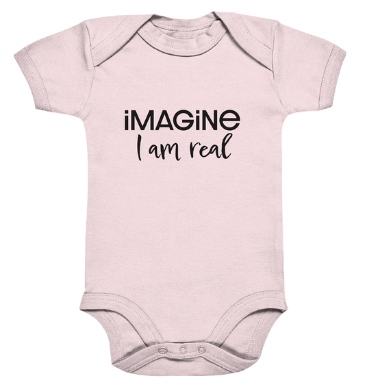 imagine I am real - Organic Baby Bodysuit