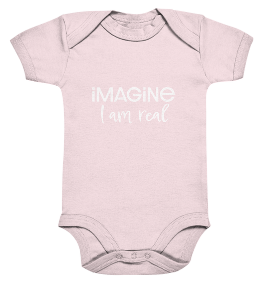 imagine I am real - Organic Baby Bodysuit