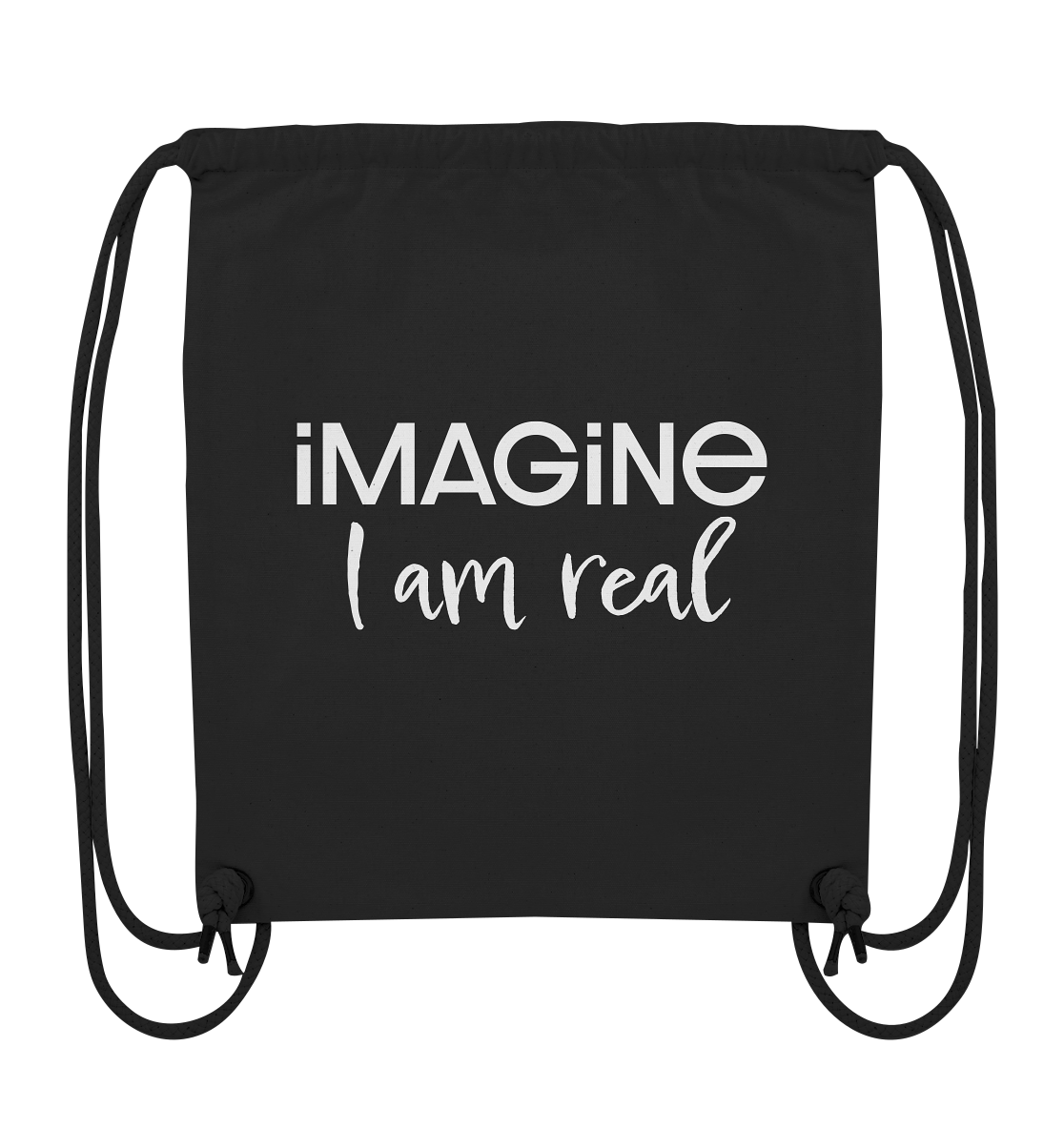 imagine I am real - Organic Gym-Bag