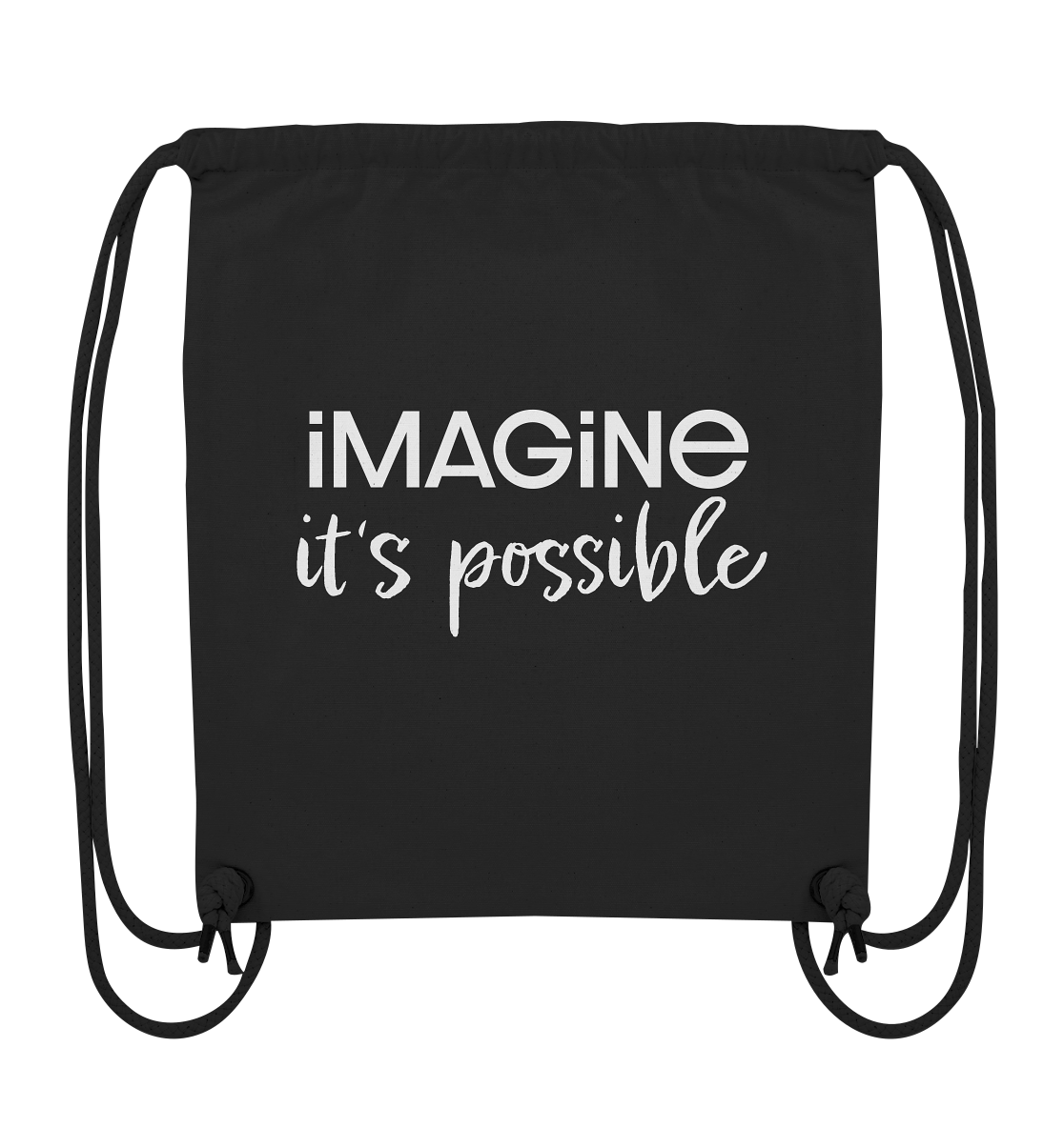 imagine it's possible - Organic Gym-Bag