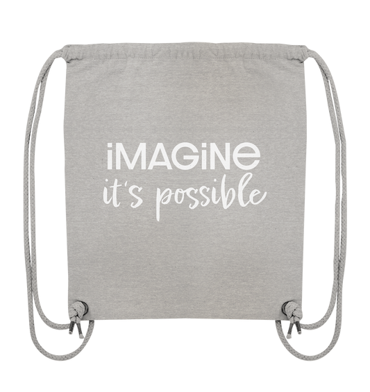 imagine it's possible - Organic Gym-Bag