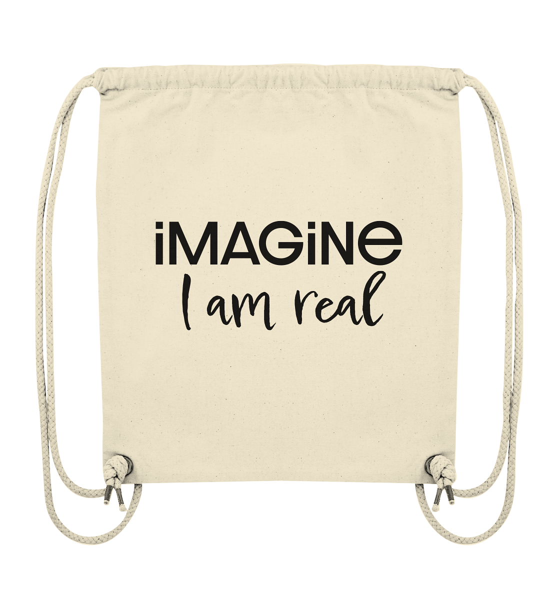 imagine I am real - Organic Gym-Bag