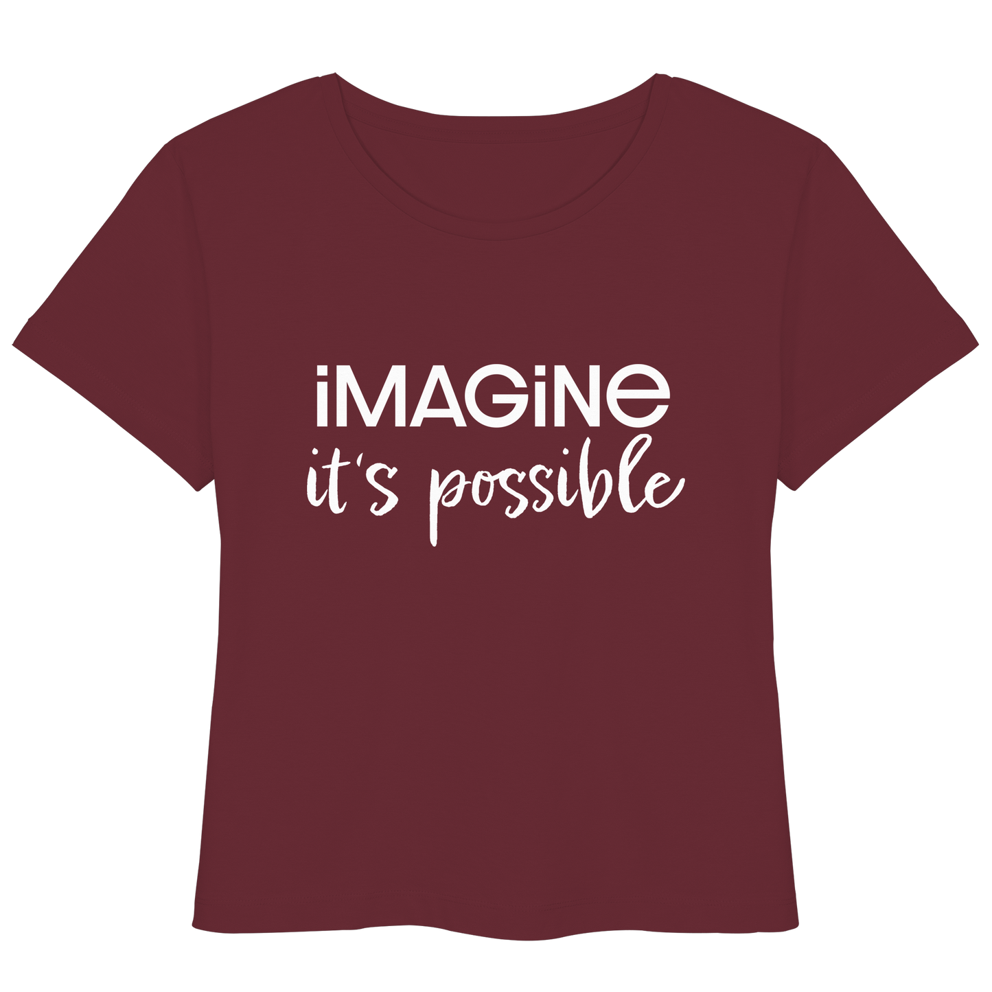 imagine it's possible - Womens Organic Lightweight T-Shirt