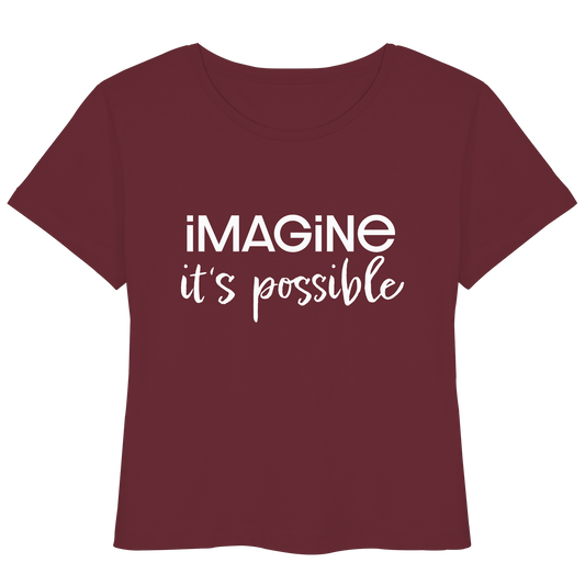 imagine it's possible - Womens Organic Lightweight T-Shirt