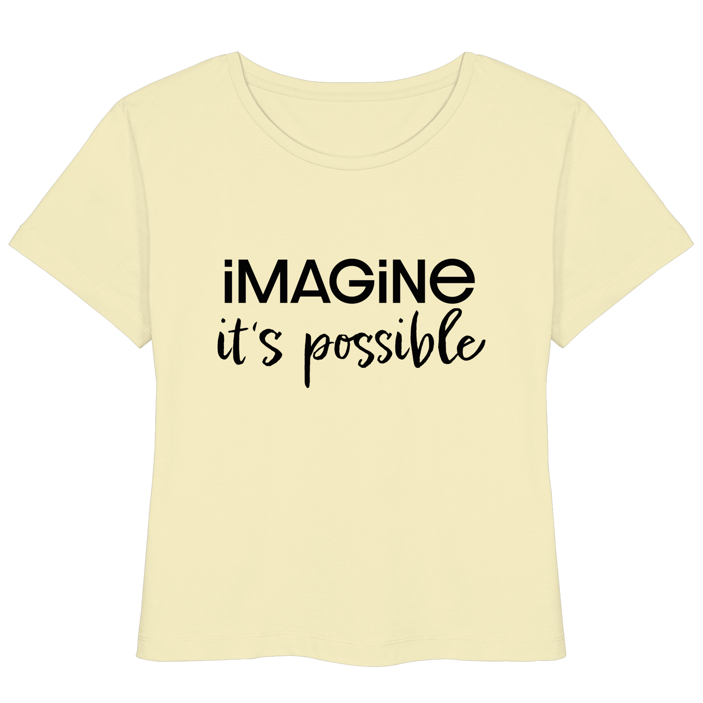 imagine it's possible - Womens Organic Lightweight T-Shirt