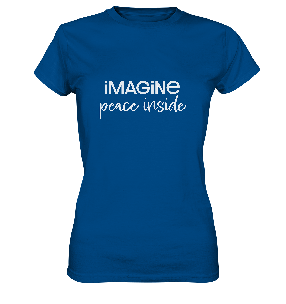 imagine peace inside - Womens Premium Classic T-Shirt